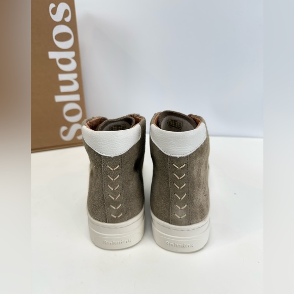 SOLUDOS Sage IBIZA High-Top Sneakers size 8.5 - Picture 5 of 8